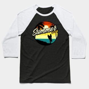 Surf Beach Summer Baseball T-Shirt